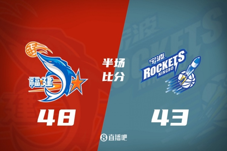 福建半场48-43领先宁波 曾凌铉11分 邹阳6分2断 史密茨12分 福建半场48-43领先宁波 曾凌铉11分 邹阳6分2断 史密茨12分